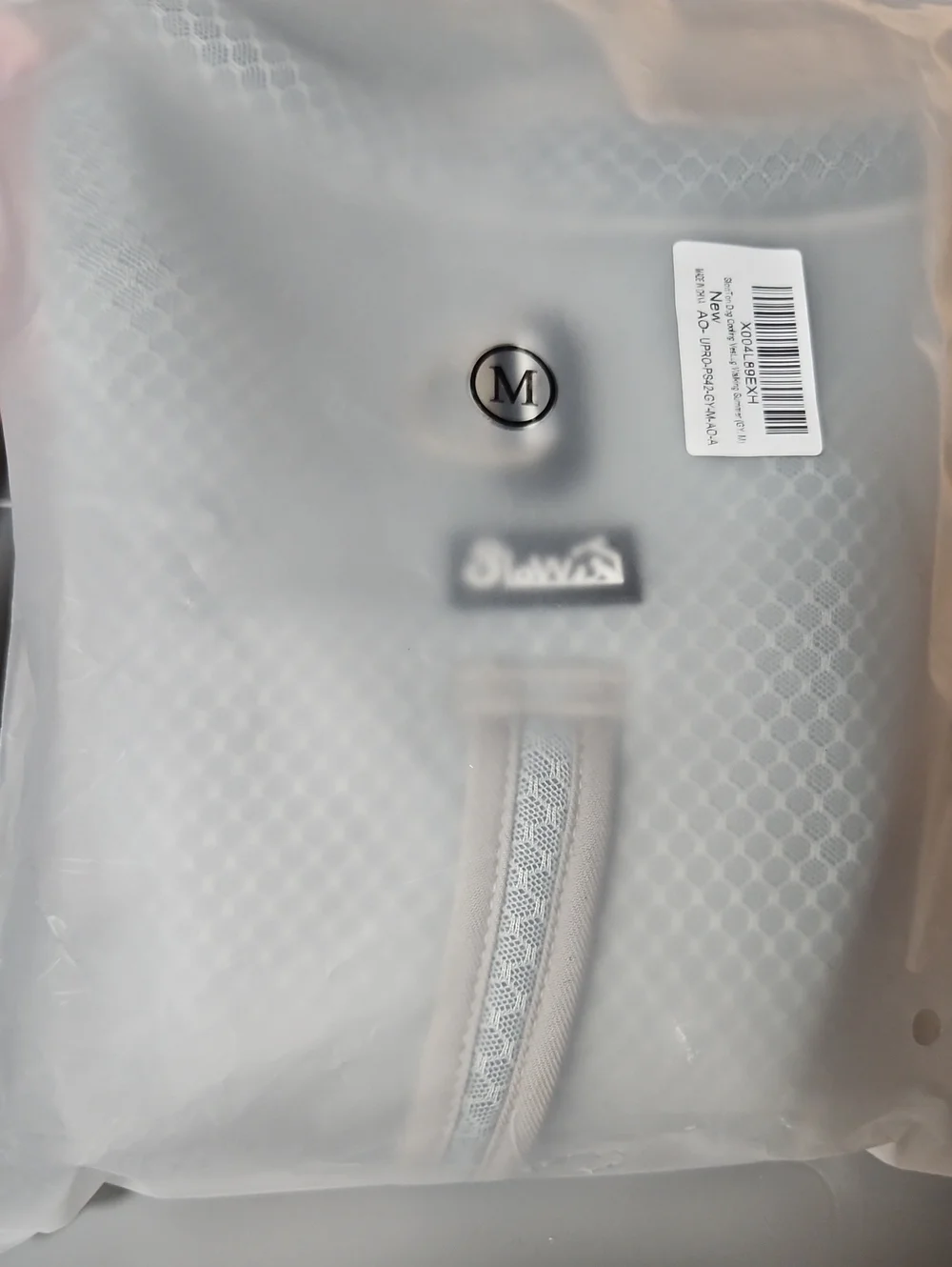 SLOWTON Dog Cooling Harness/Vest: GRAY: NEW IN PACKAGE: SIZE M